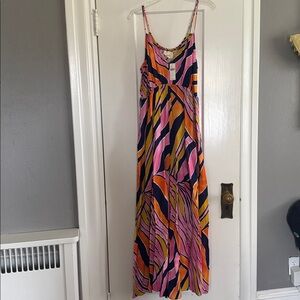 Maeve Finley wide legged Pink and Orange Jumper sz 14